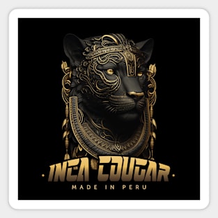 Inca Cougar Magnet